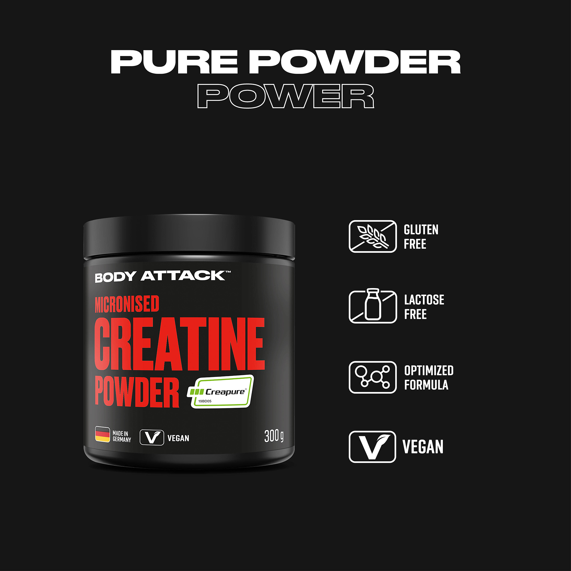 Micronised Creatine Powder (Creapure)