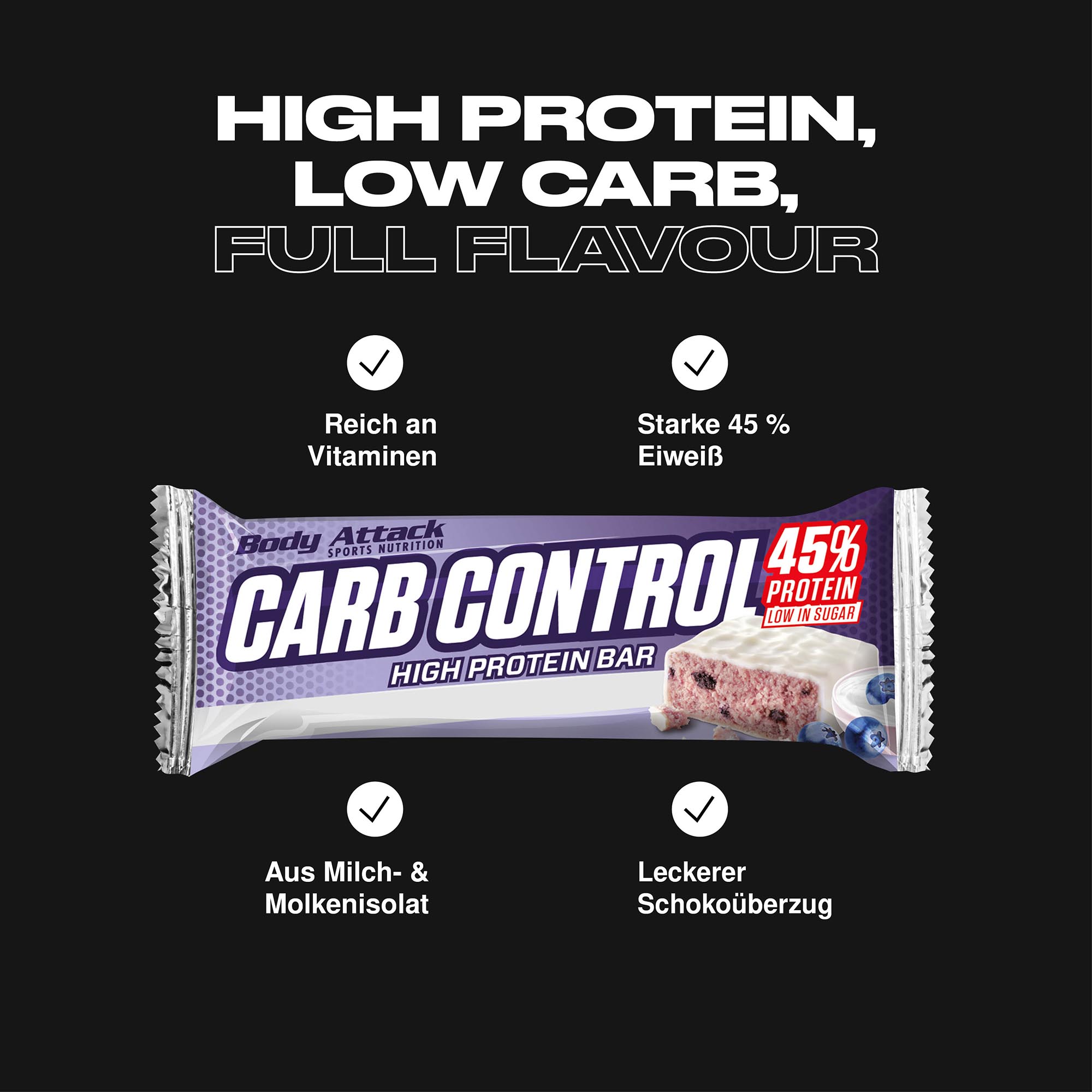 Carb Control Protein Bar