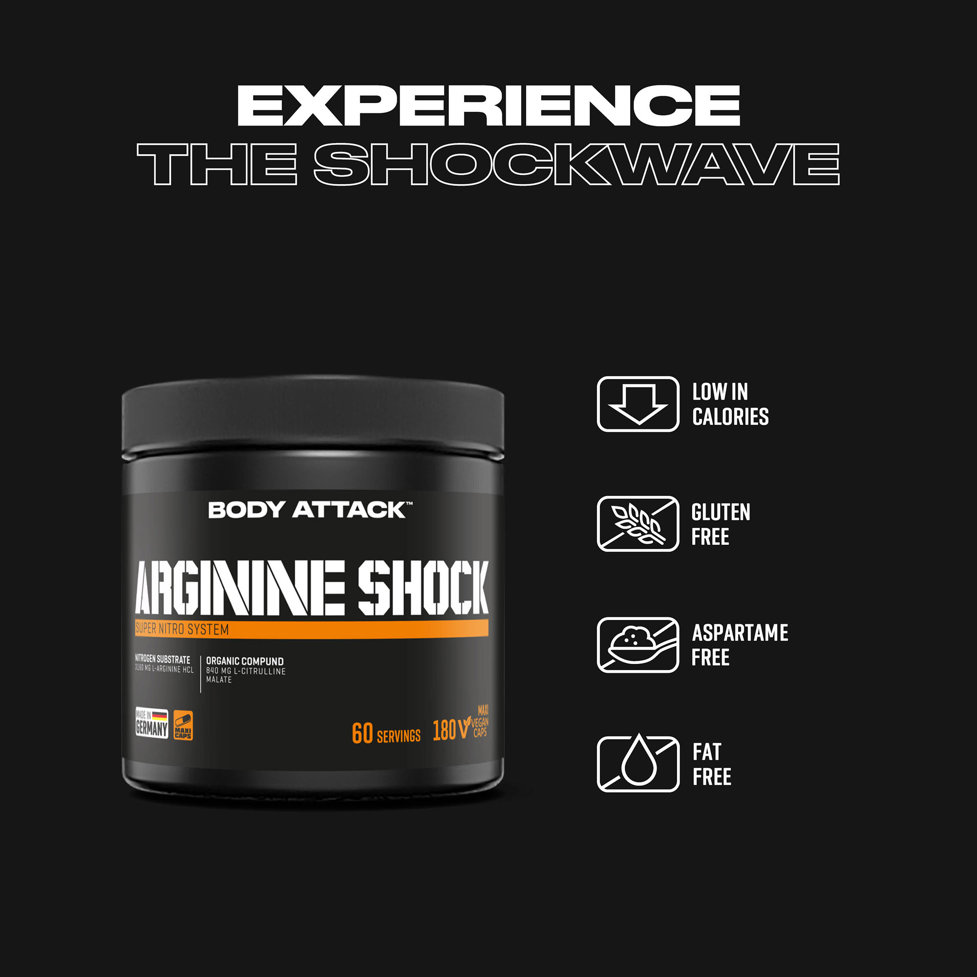 Arginine Shock Blister